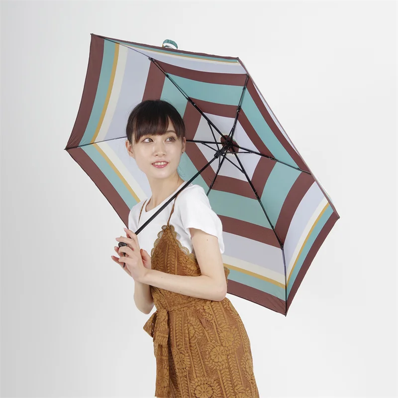 compact umbrella smart light multi border carbon mini 55