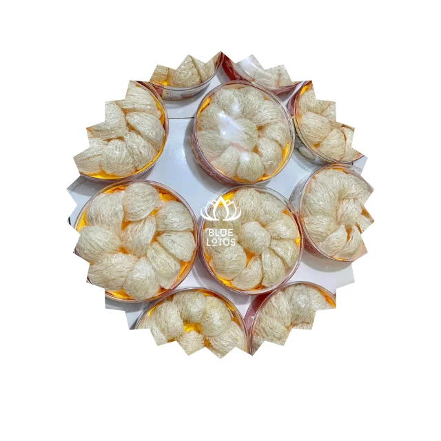 Лидер продаж в 2024-вьетнамском 100% чистое сырое Птичье гнездо по хорошей цене-BLUELOTUSFARM