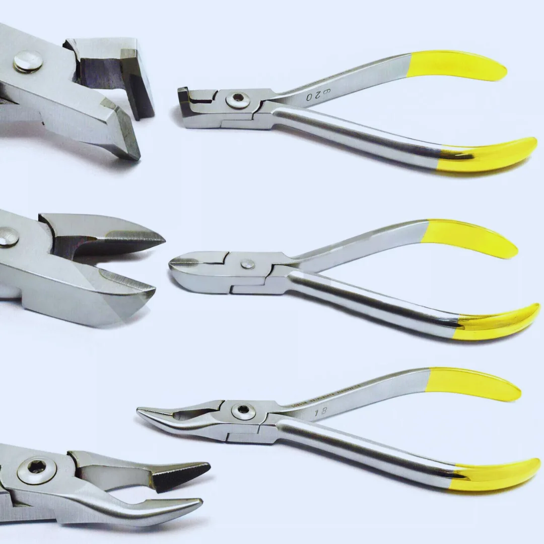 Dental Tooth Orthodontics Braces Ligature Arch Wire Cutter TC Loop Forming Plier For Dental Surgery Procedure CE