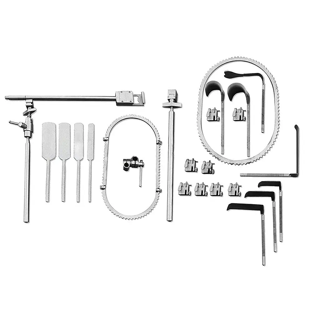 Table Mounted Bookwalter Retractor Set Complete & New Surgery BOOKWALTER Retractor Kit Stainless Steel Book Walter Retractor CE