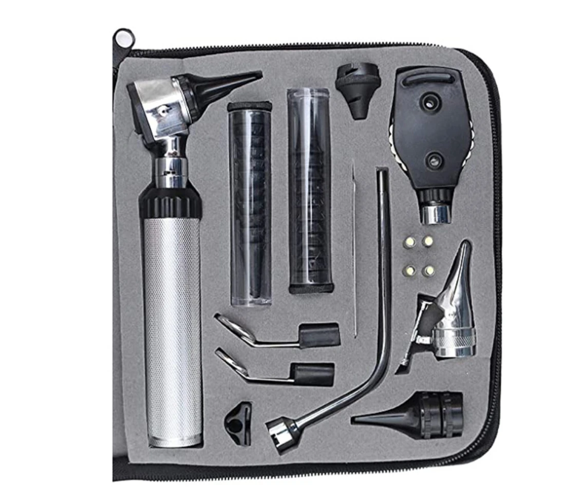 New Otoscope & Ophthalmoscope Set ENT Medical Diagnostic Surgical Instruments ent diagnostic set