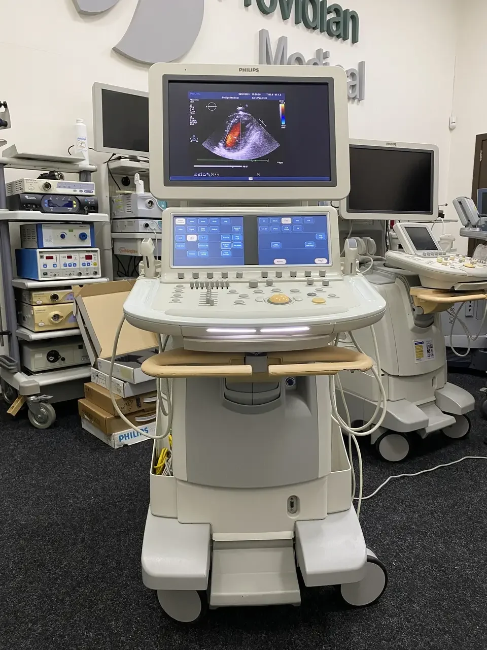 Used Medical Philipps IE33 Ultrasound machine