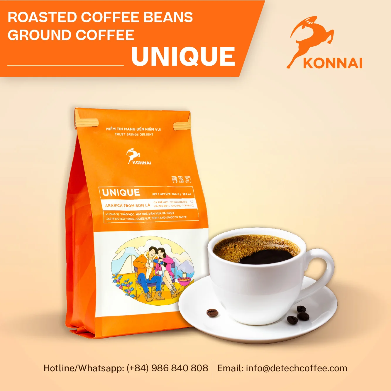 Freshly roasted coffee bean ground coffee from Vietnamese with 100% Vietnamese coffee Robusta cheries