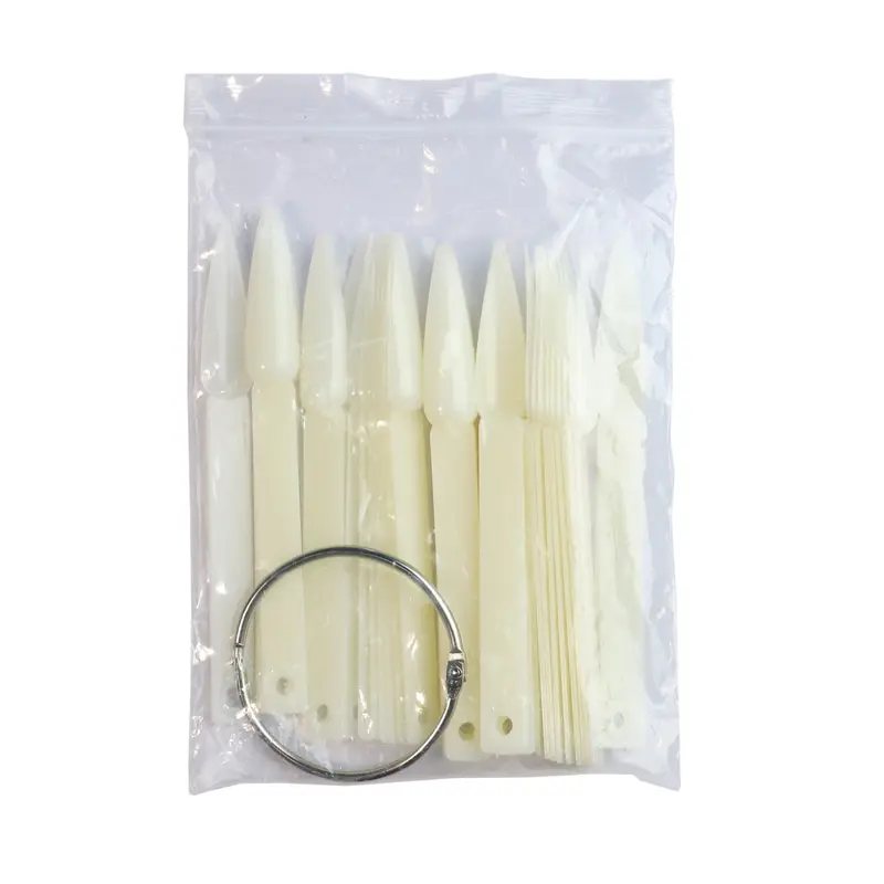 Colors Nail Swatch Chart With Rings False Nail Tips Gel Polish Practice Display Sticks For Nail Art