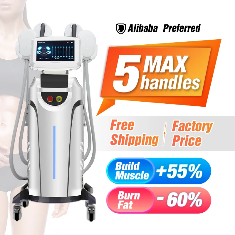 OEM ODM SPRT EMSLIM HIEMT slim with rf 4 handles neo pro max body sculpt muscle tone vertical manufacturers machine