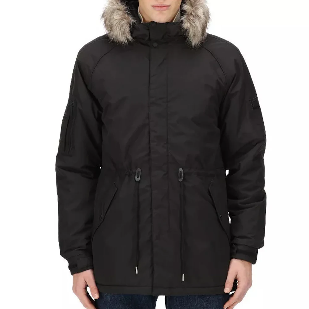 Men Outwear Winter Warm Parka Down Jacket Thick Hooded Custom Softshell Puffer Coat Parka Jacket For Sale