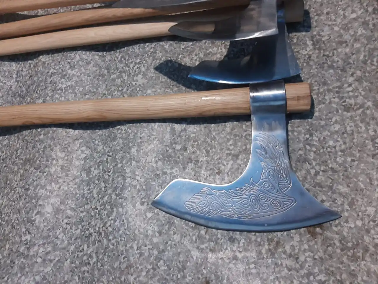 Best Offers Historic Medieval Axes with Top Grade Metal Head and Solid Wood Handle Axes For Sale By Indian Exporters
