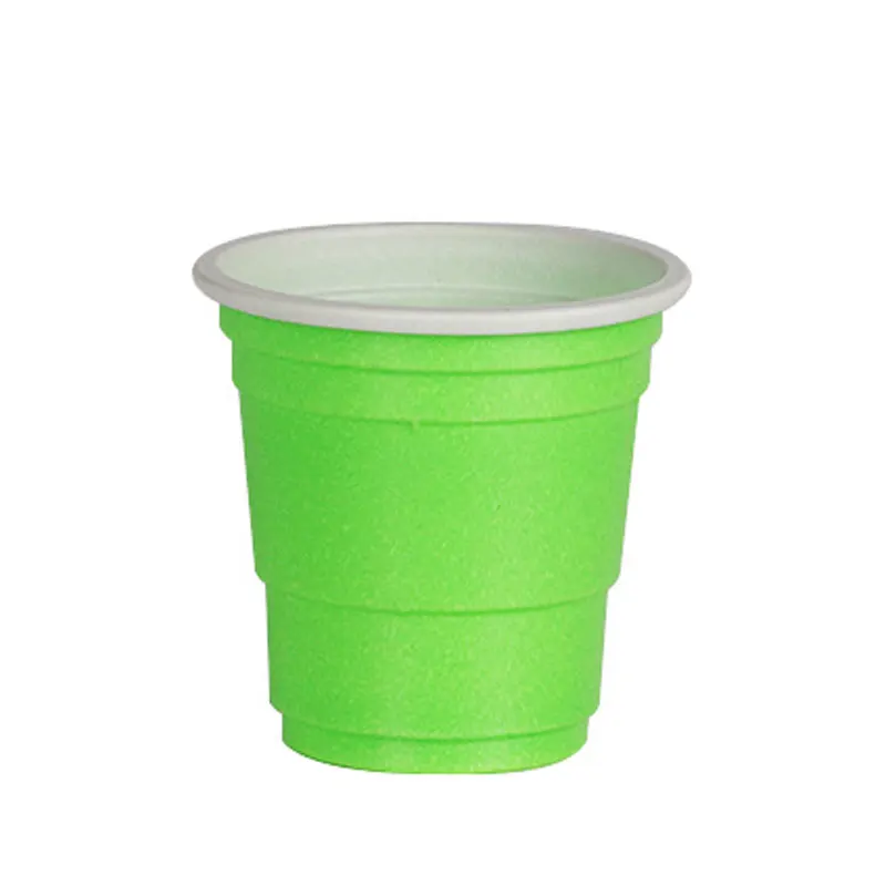 Luxury American Red Personalized Small Plastic Cake Supplies Christmas Disposable Glass Party Paper Cup