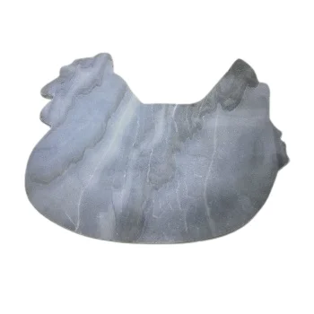 Marble Cutting Board Cock Shape Durable Cutting Block Organic Marble Cutting Board For Chopping Vegetable & Cheese