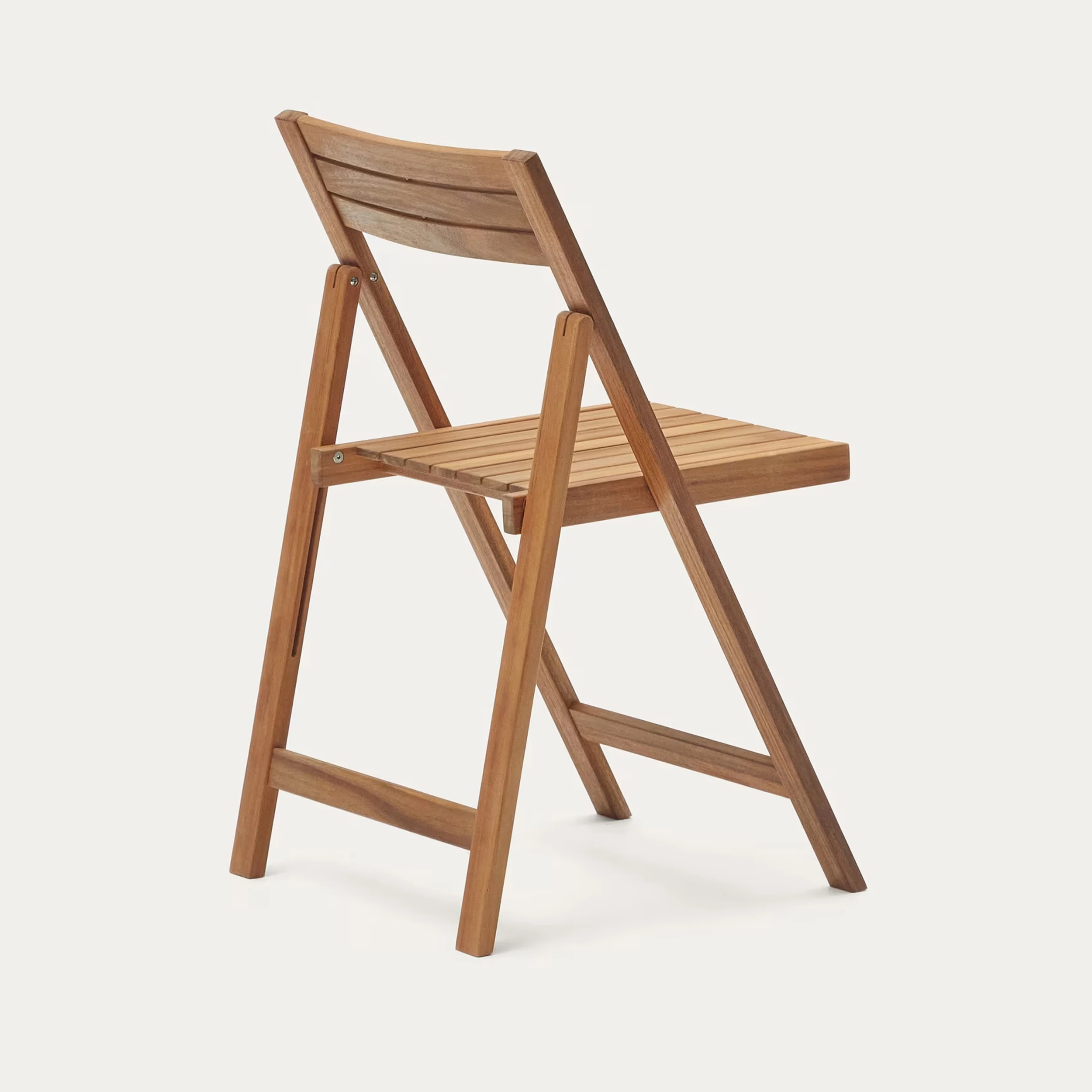 New Folding Dining Chair Outdoor Patio Garden Take Wood - Iba