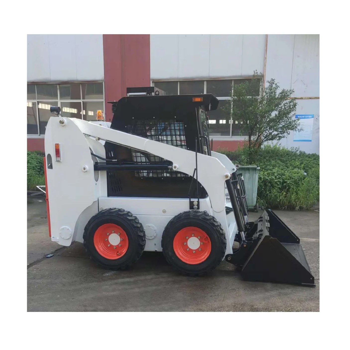 JC45 Taian Luyue Mini Steer Loader Industrial Construction Machine Compact Wheel Mini Loader