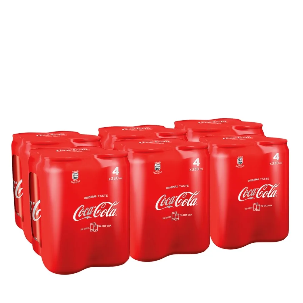 Well Brewed Original coca cola 330ml cans / Coke with Fast Delivery / Fresh stock coca cola soft drinks wholesale
