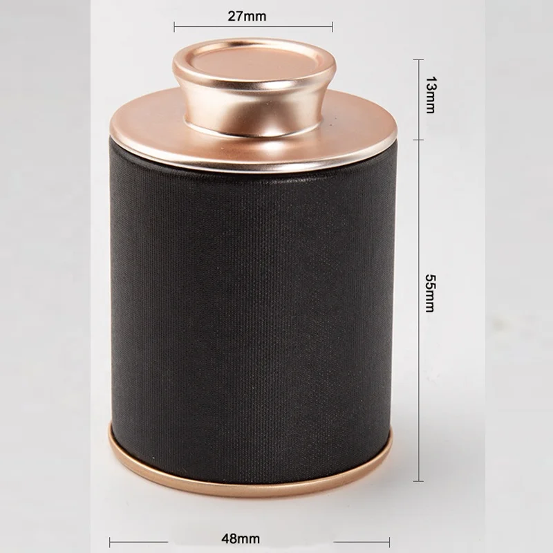 Biodegradable Food Grade Tea Canister Paper Tube Round Cans for Tea Bag Coffee Powder Package
