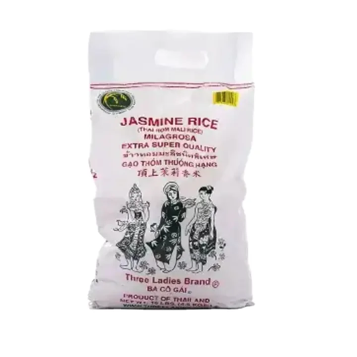 Clean White Thai Rice Jasmine Rice 25% Broken Thai White Long Grain JASMINE RICE 100% (92% PURITY)
