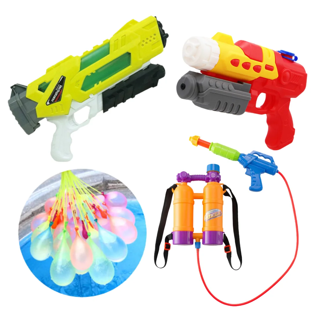 Wholesale Toys New Classic Water Guns Toys Plastic Pistol Splash Pressure Products