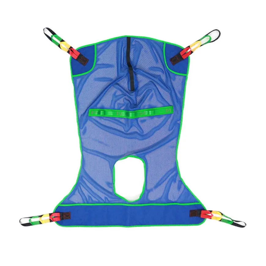 Polyester Made Medical Use Equipment Patient Hoist Lift Nursing Comfort Sling For Elderly With Durable Support