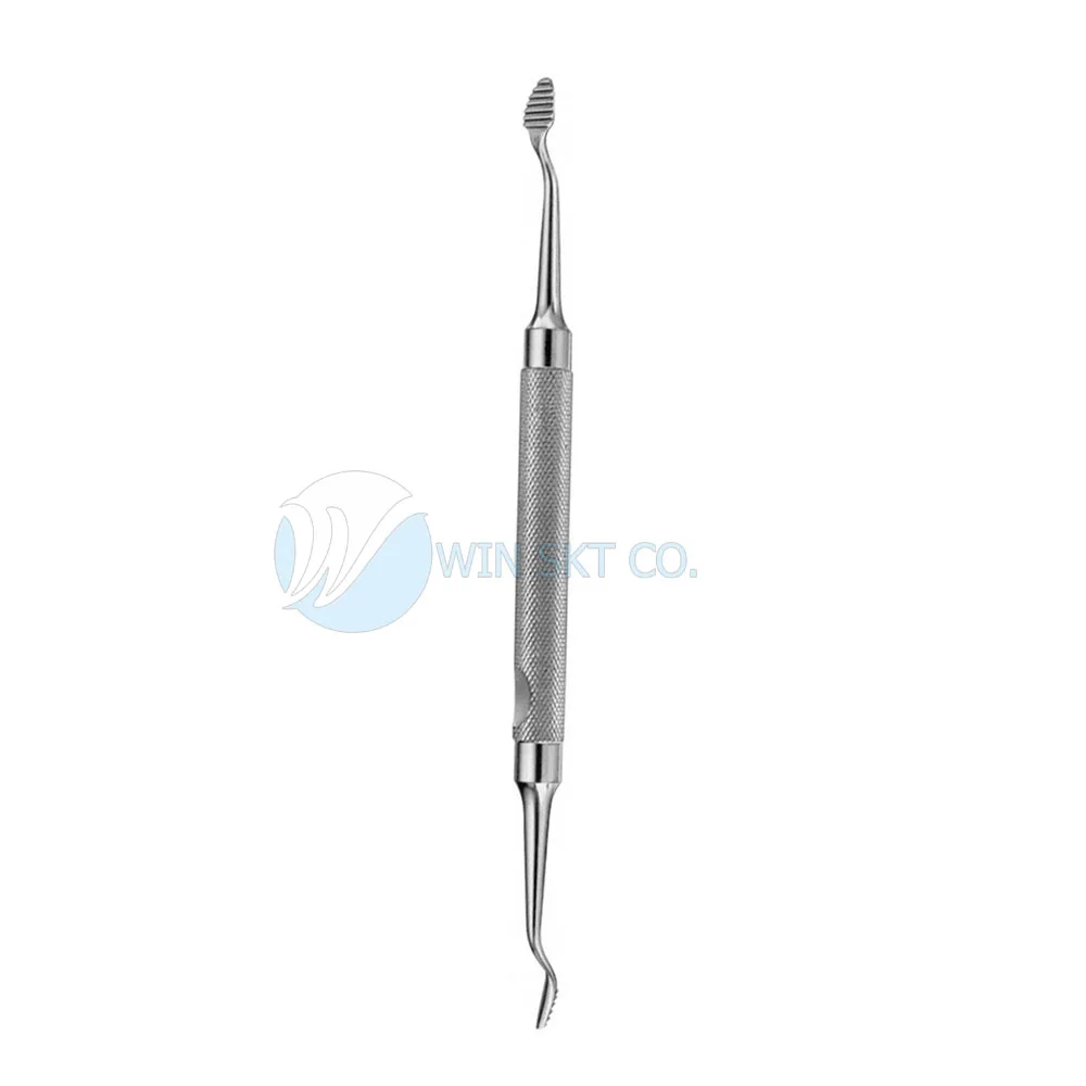 Surgical Bone File 21 Miller to Remove or Smooth Rough Edges of Alveolar Bone During Surgical Dental Bone File