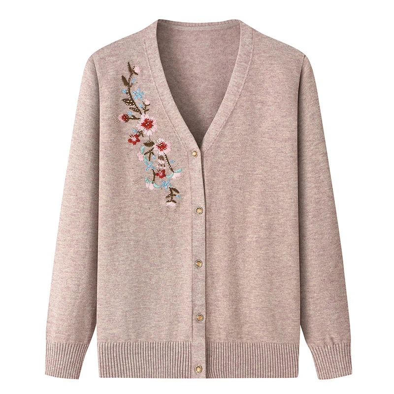 Women Casual Long Sleeve Loose Knitted Sweater Coat breathable Fashion Oversized high quality  Tops Solid Vintage Clothing