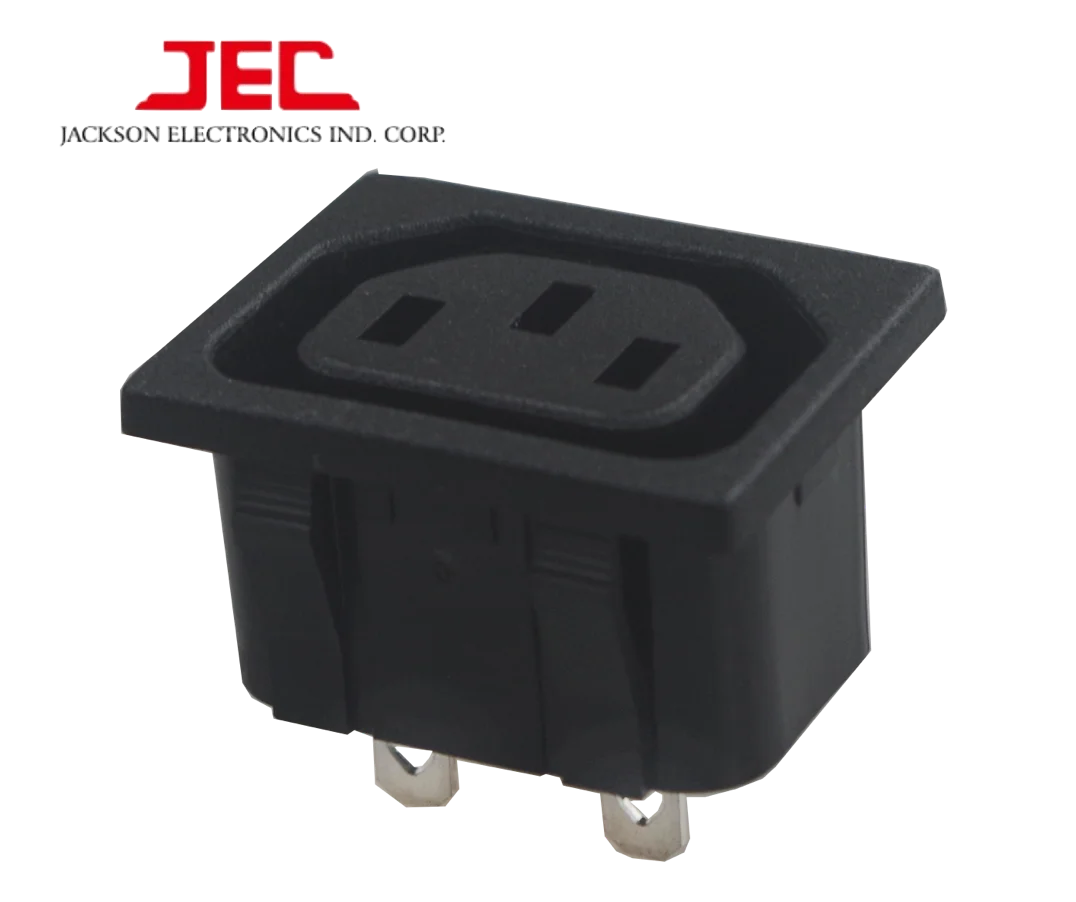 JEC Taiwan IEC C13 AC INLET