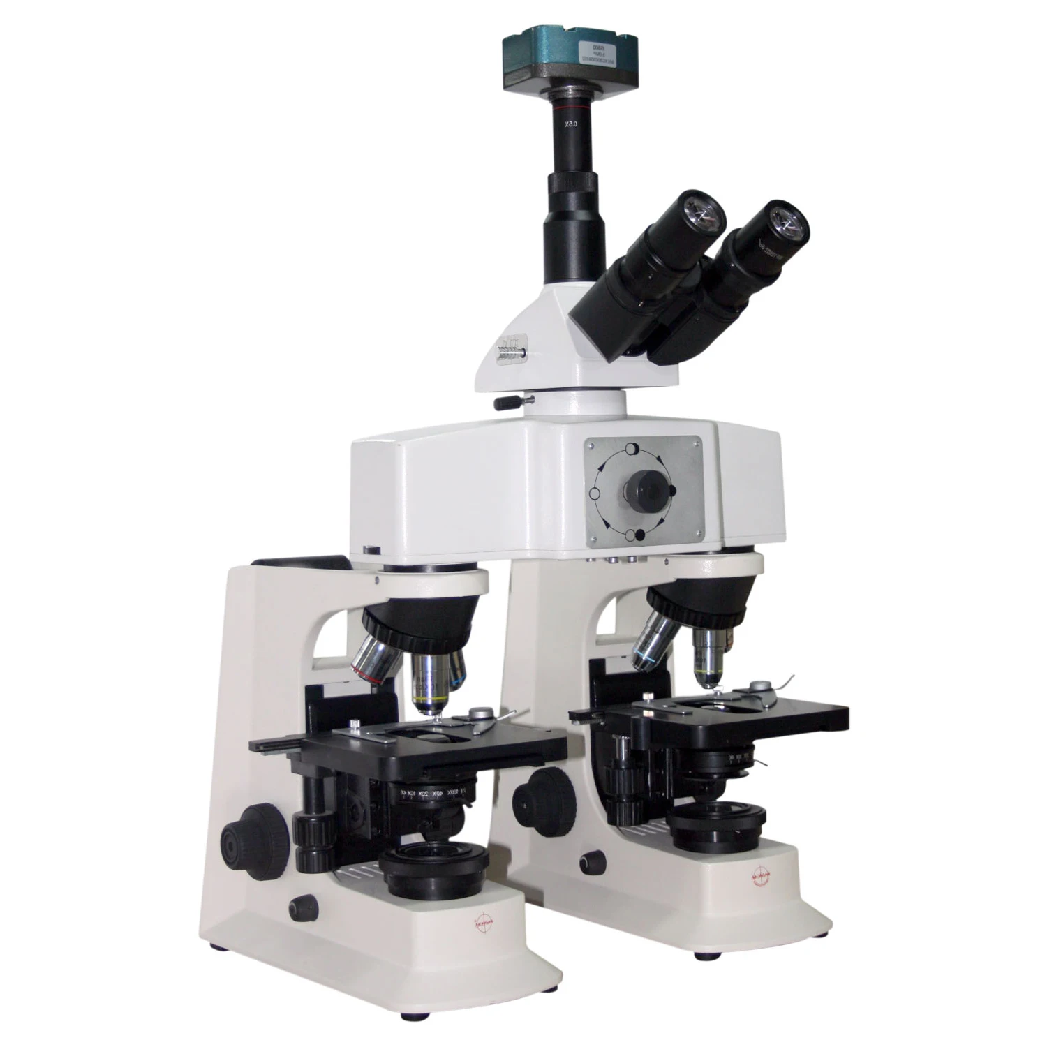 Biological Comparison Microscope RBCM-505T Trinocular Head 45 Degree Inclined Optical Microscopes Radical