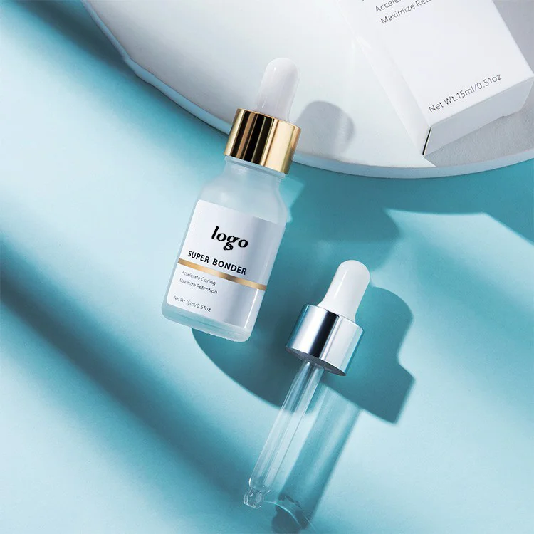 Private label korea hypoallergenic long lasting sealant eyelash primer glue bonder seal for lashes