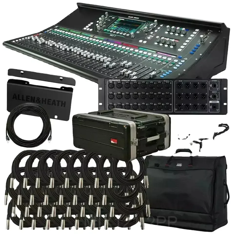 Ready to Ship UPGRADE Allen & Heath SQ-7 48-Channel 36-Bus Digital MixeR