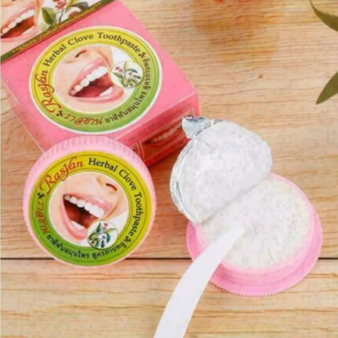 Rasyan ISME Herbal Clove Toothpaste Anti Bacteria Bad Breath, Whitening 25g