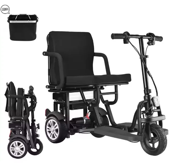 HIGH QUALITY STANDARD WIS-GING Scooter Mobility Folding Electric Mobility Scooter 3 Wheel