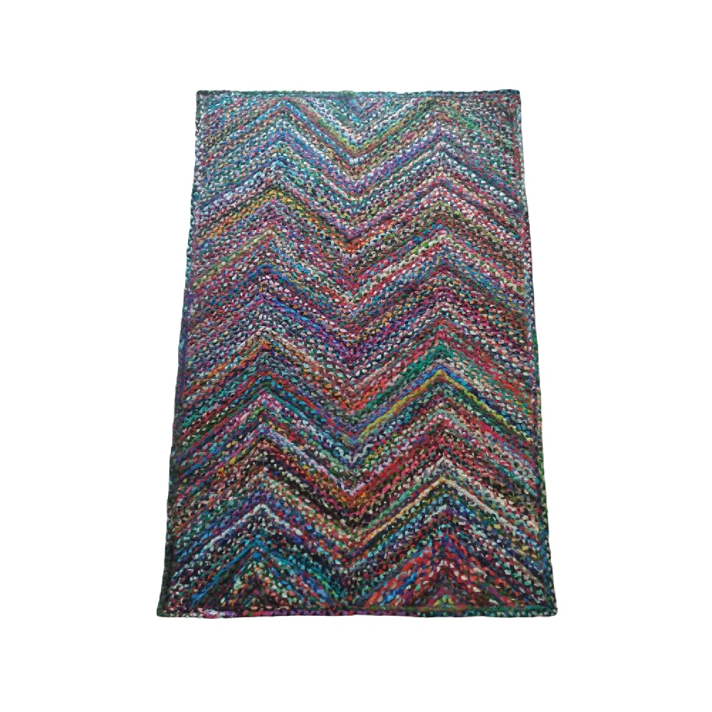 Jute Journeys Handwoven Rug a Tapestry of Tradition and Modernity Offering a Perfect Balance of Style Comfort