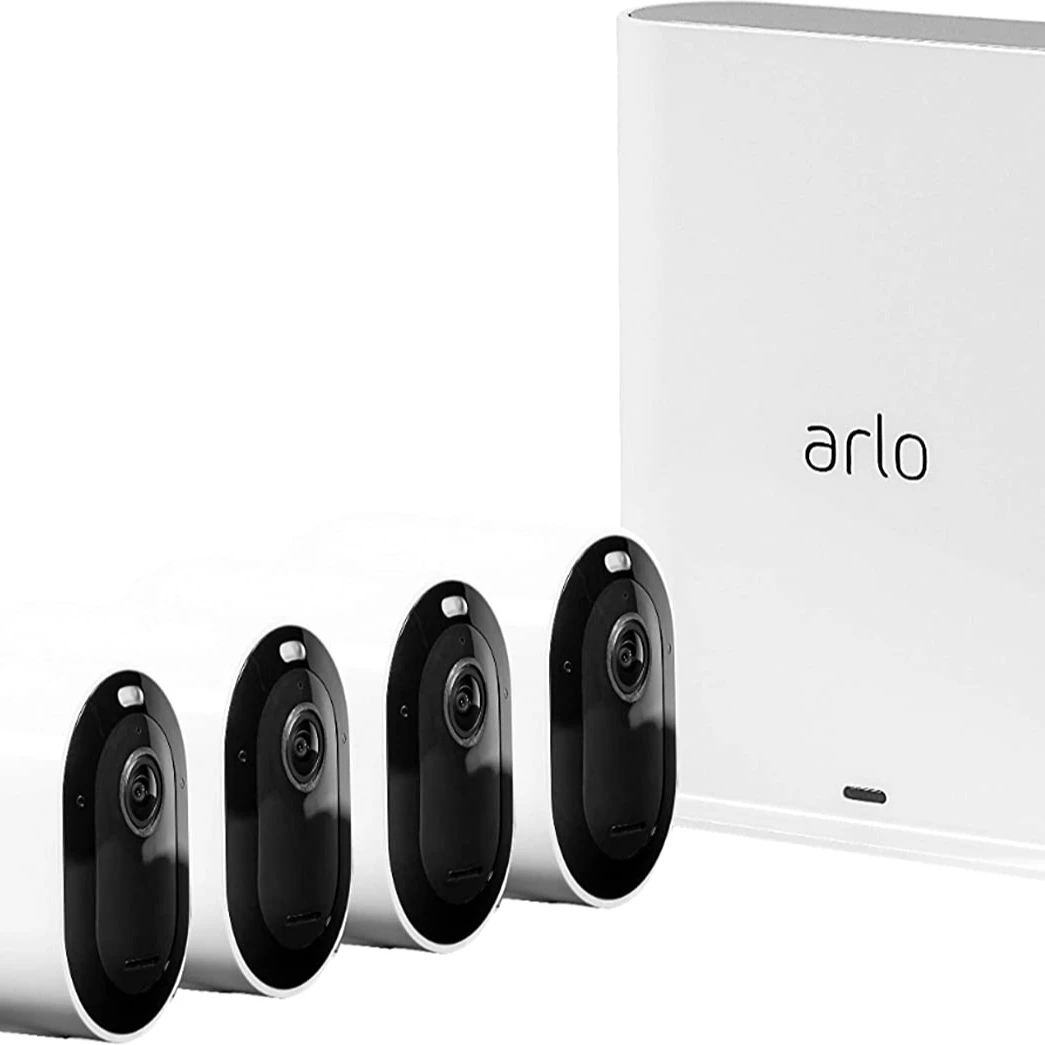 Arlos  Pro 4 3 Cameras - Indoor-Outdoor 2K HDR Wire Free Security Camera, 100% Original Factory Sealed, Comes with 1 Year Warra