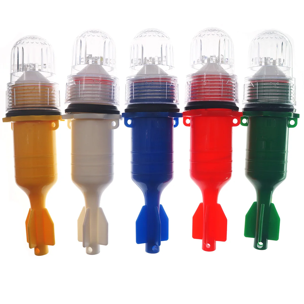 Fishing Lures Light Attract Fish Under Water Fishing Light Underwater Lights 20cm High Power 3V LED Plastic IP67 OEM RED 80 750