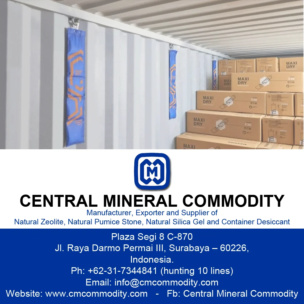 EASY DRYCONTAINER DESICCANT NATURAL MOISTURE ODOR ABSORBER DRYING AGENT GREAT FOR PROTECTING COMMODITY PRODUCTS DURING SHIPPING