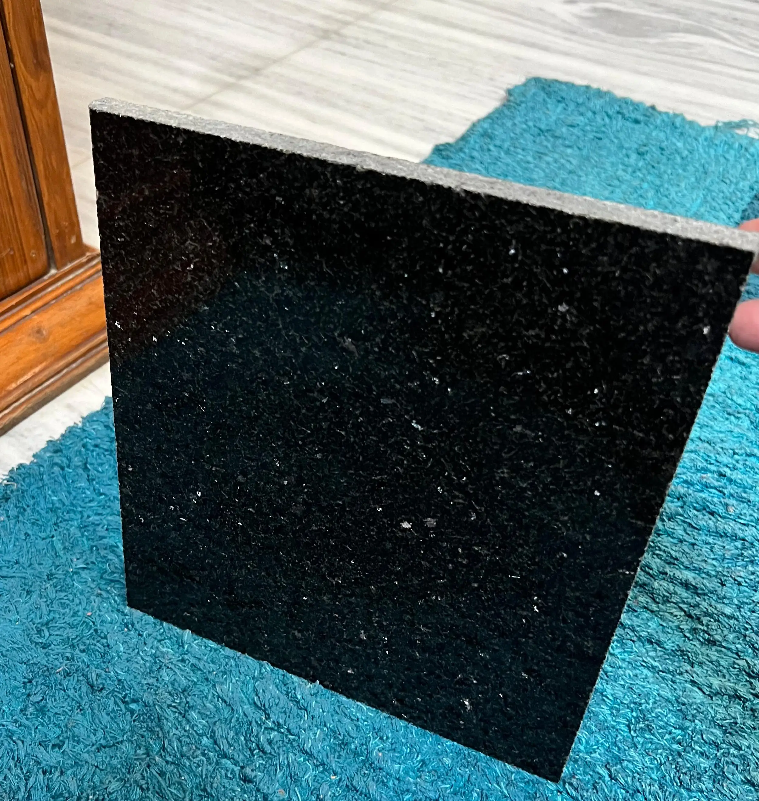 Wholesale Factory Supply Silver Black Galaxy Granite slab Suitable for Both Interior and Exterior Projects