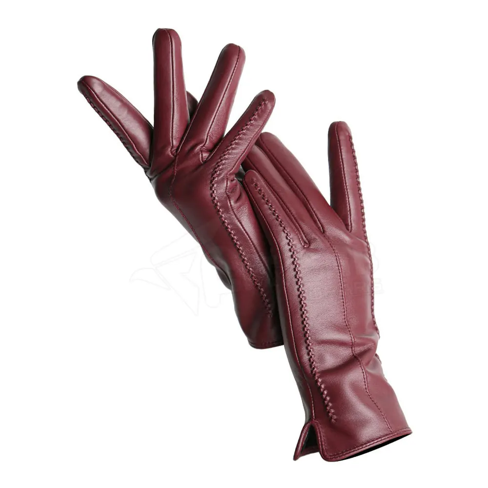 Customized Outdoor Fashion Gloves  Genuine Leather Fashion Gloves Hot Selling Good Quality Fashion Gloves