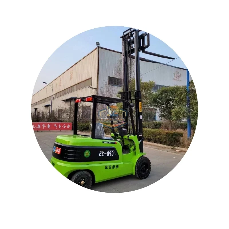 Used factory direct 1 ton 2.5 ton Hydraulic Forklift Mini Electric 2 ton HELI Forklift for sale at low price