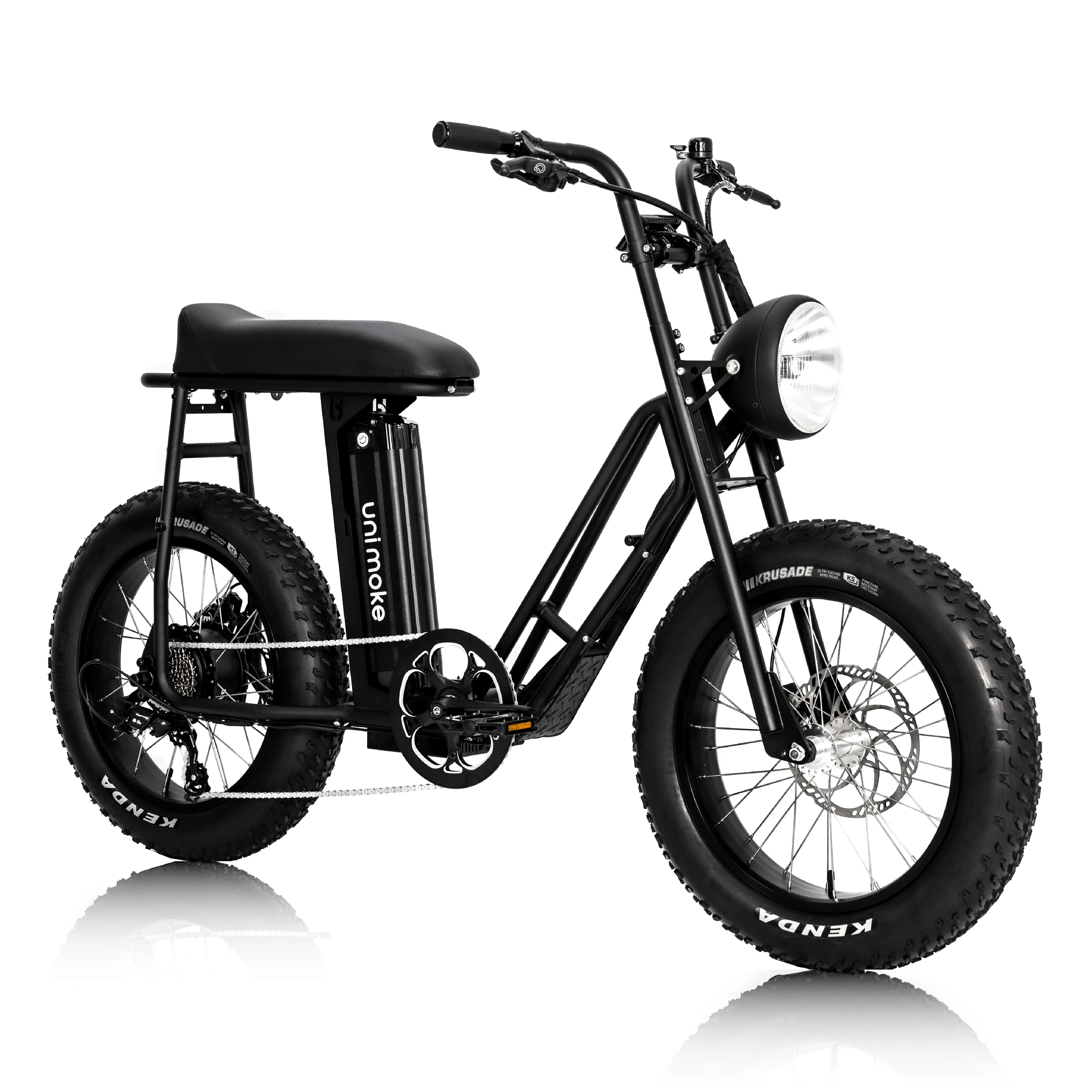 ebike for transportation Unimoke SW black of Urban Drivestyle speed pedelec Made in Taiwan fatbike step-through