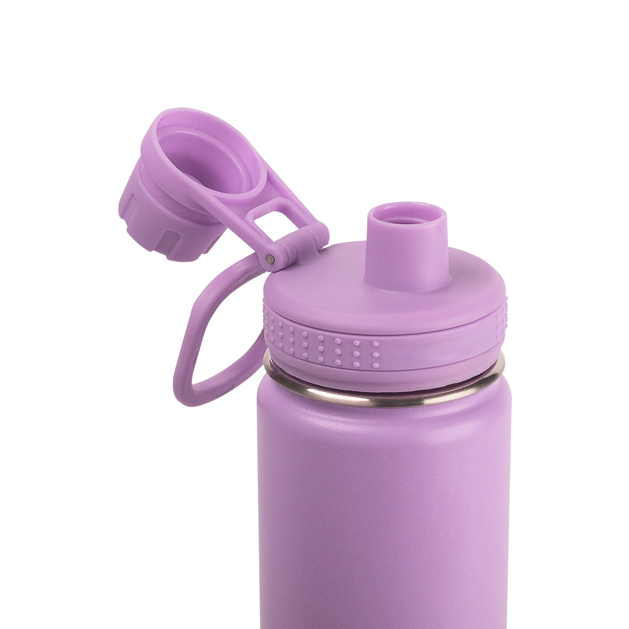 Custom 800ml Sports Water Bottle with Straw for Camping Hiking Outdoor Plastic Solid Colors Sports Water Bottle