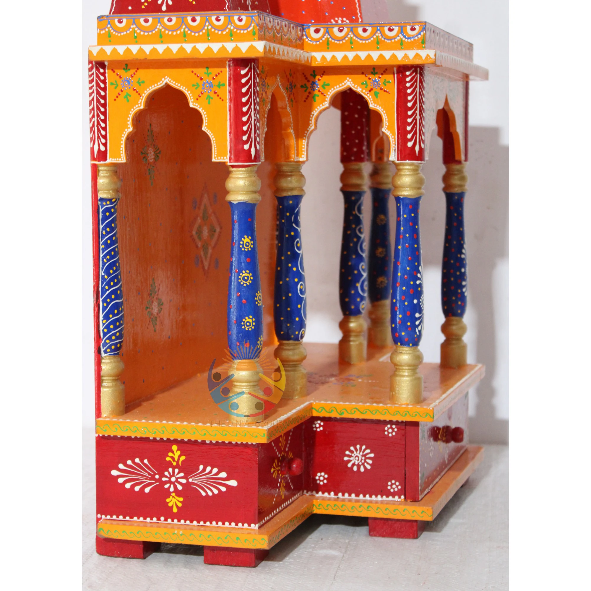 Most demanding Handpainted Wooden temple for home decor Indian New unique design for worship