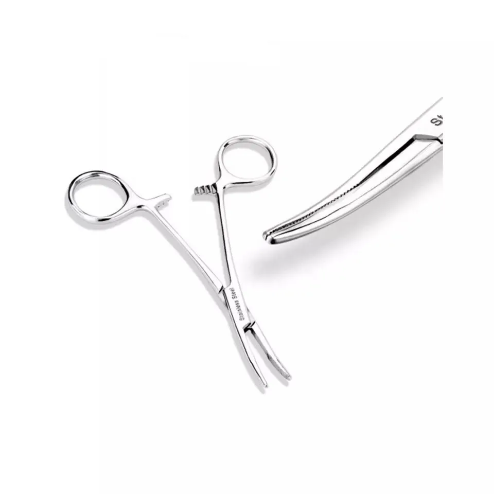 Mosquito Forceps Curved Hemostats/Piercing Forceps/Body Piercing Tools Stainless Steel Ce Certified ISO Approved