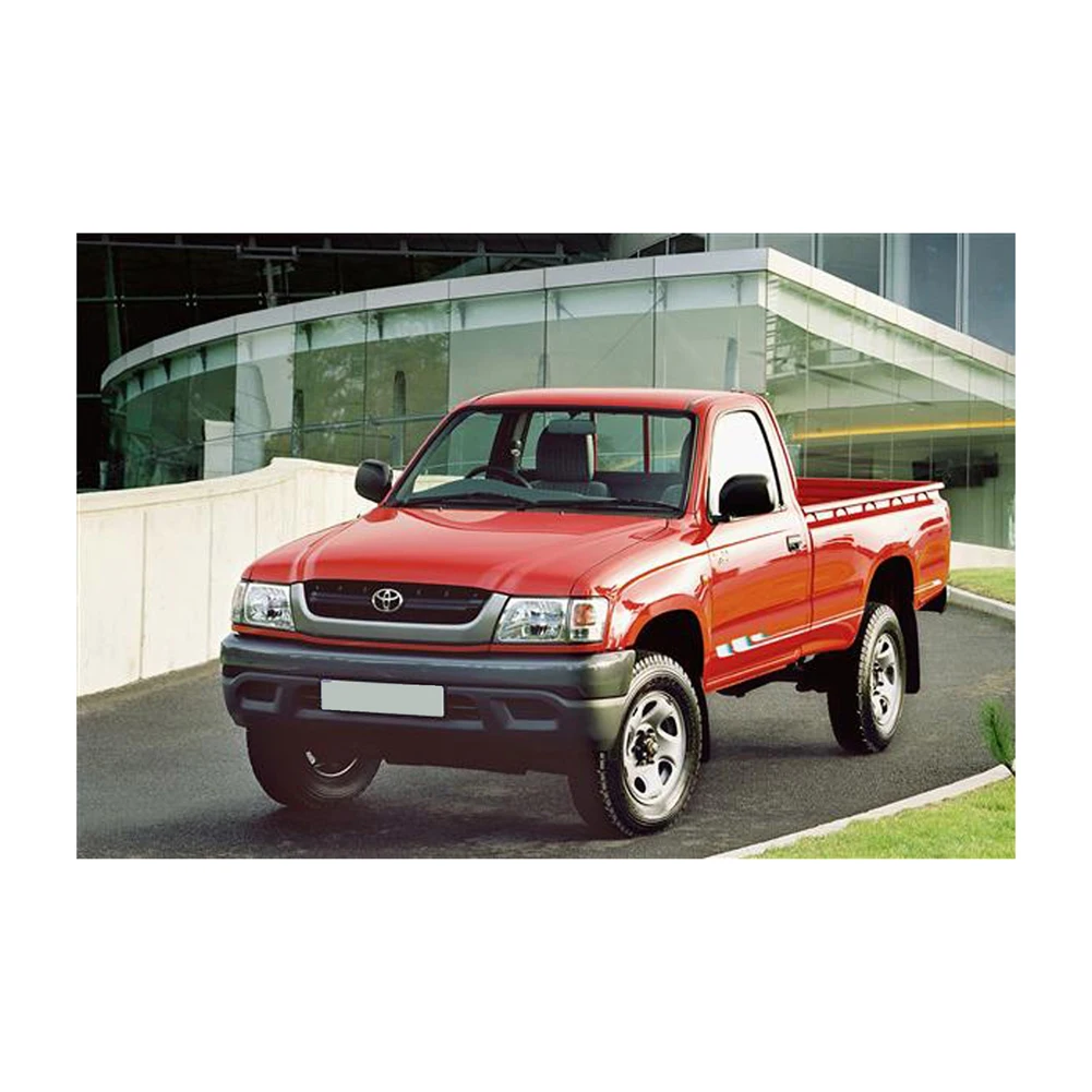 2019 дизельный пикап Toyota Hilux 4x4 хорошо использованный внедорожник механическая коробка передач турбодвигатель (8 л) кожаные тканевые сиденья R16 японские шины
