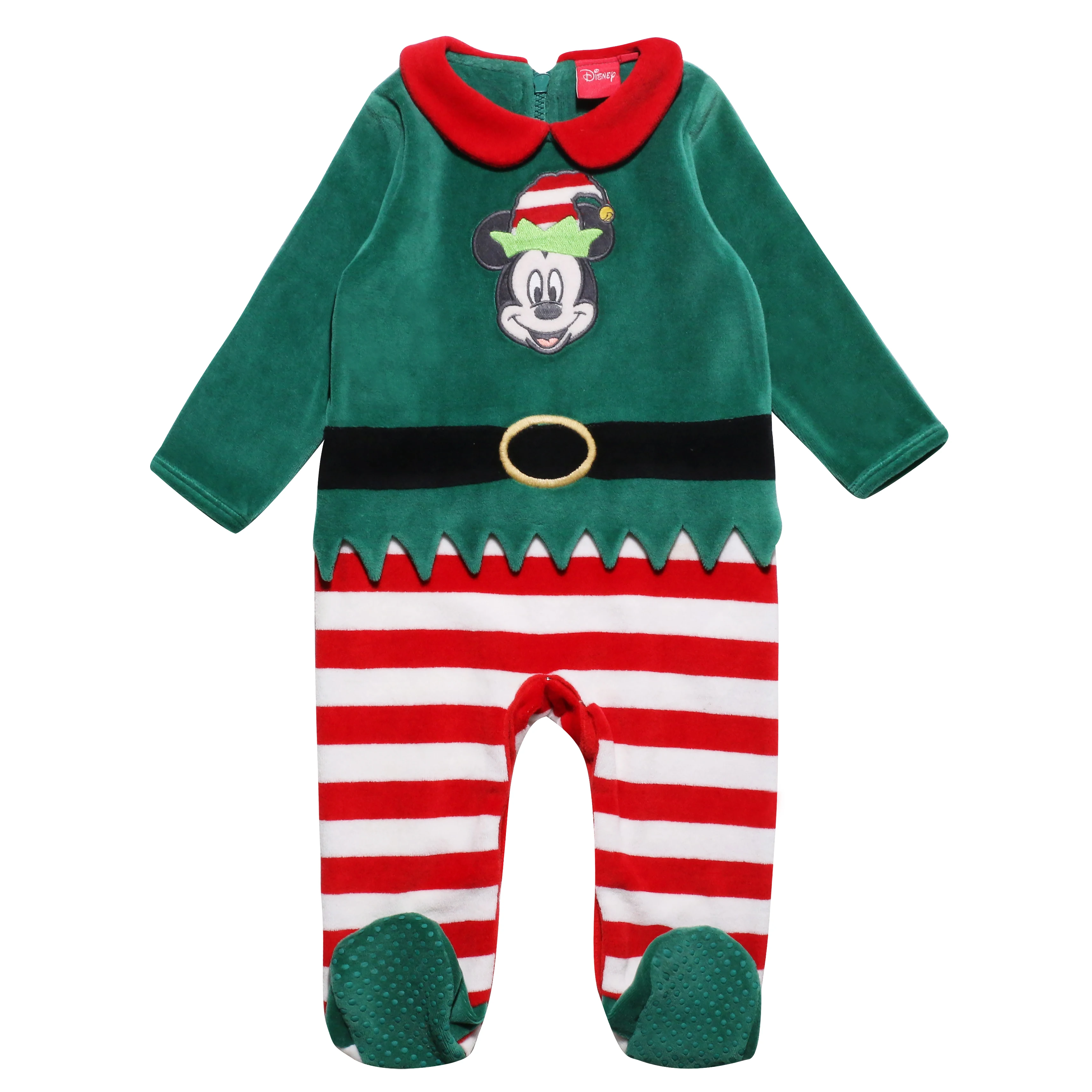 High quality Anti-slip foot christmas baby romper clothing outfit