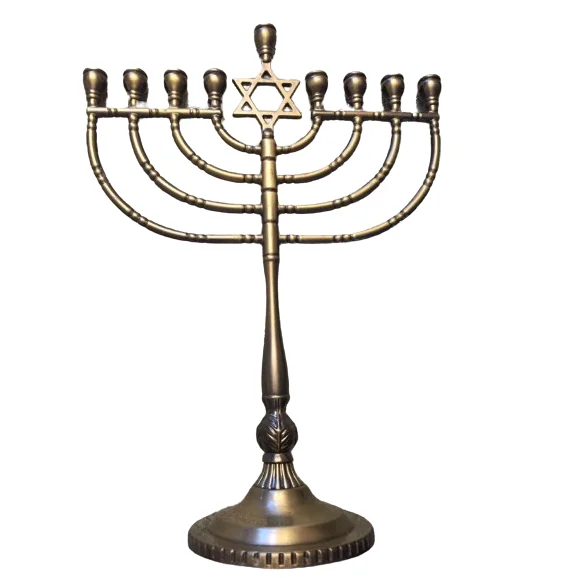 Подсвечник Menorah современный подсвечник из 7 семи ветвей еврейский Judaica Candelabrum ветви