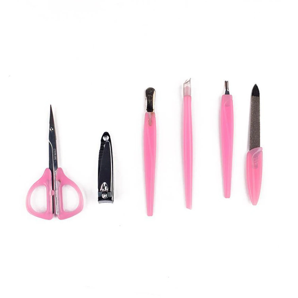 Manufacturer Best Seller Manicure & Pedicure Set Nail Art Boxpacks Nail Pedicure Stainless Steel for Fingernail Nail Pusher Set