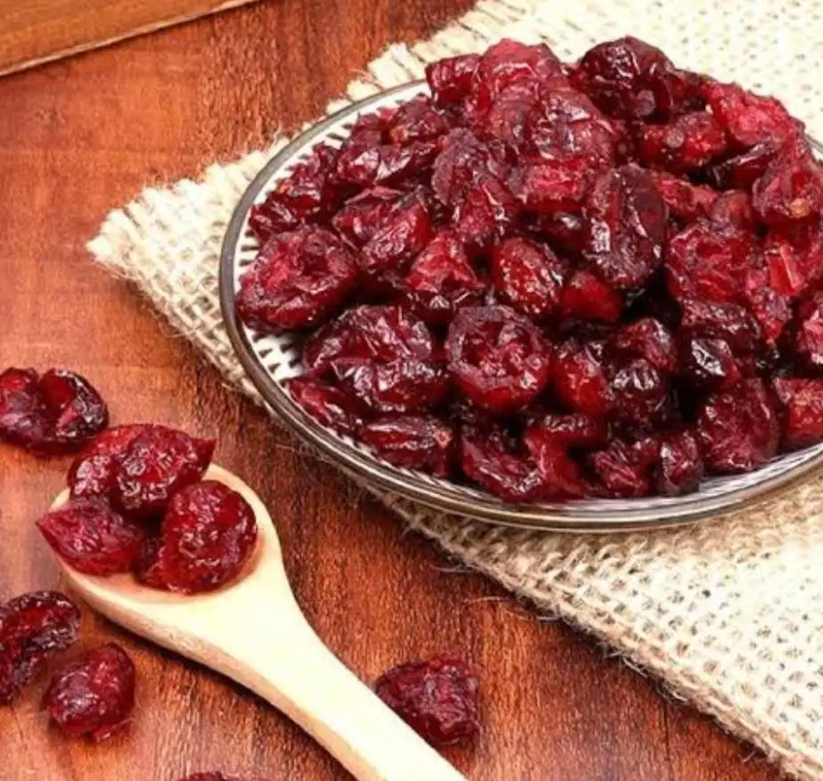 Dehydrated Cranberry 100g./Pack, Low Sugar, Zero Flavorings, Wholesale from Factory in North of Thailand