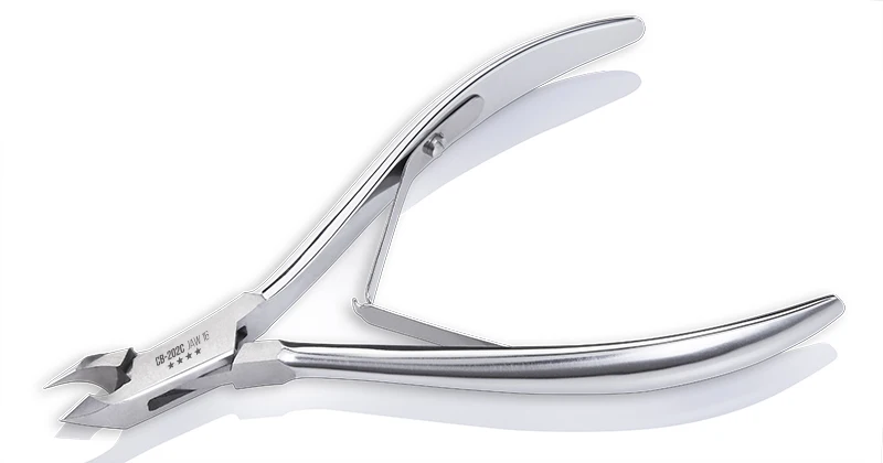 NGHIA OMI High-end Luxury CB-202C Stainless Steel Deluxe Cuticle Nipper Chrome Finished Manicure & Pedicure Set from Vietnam