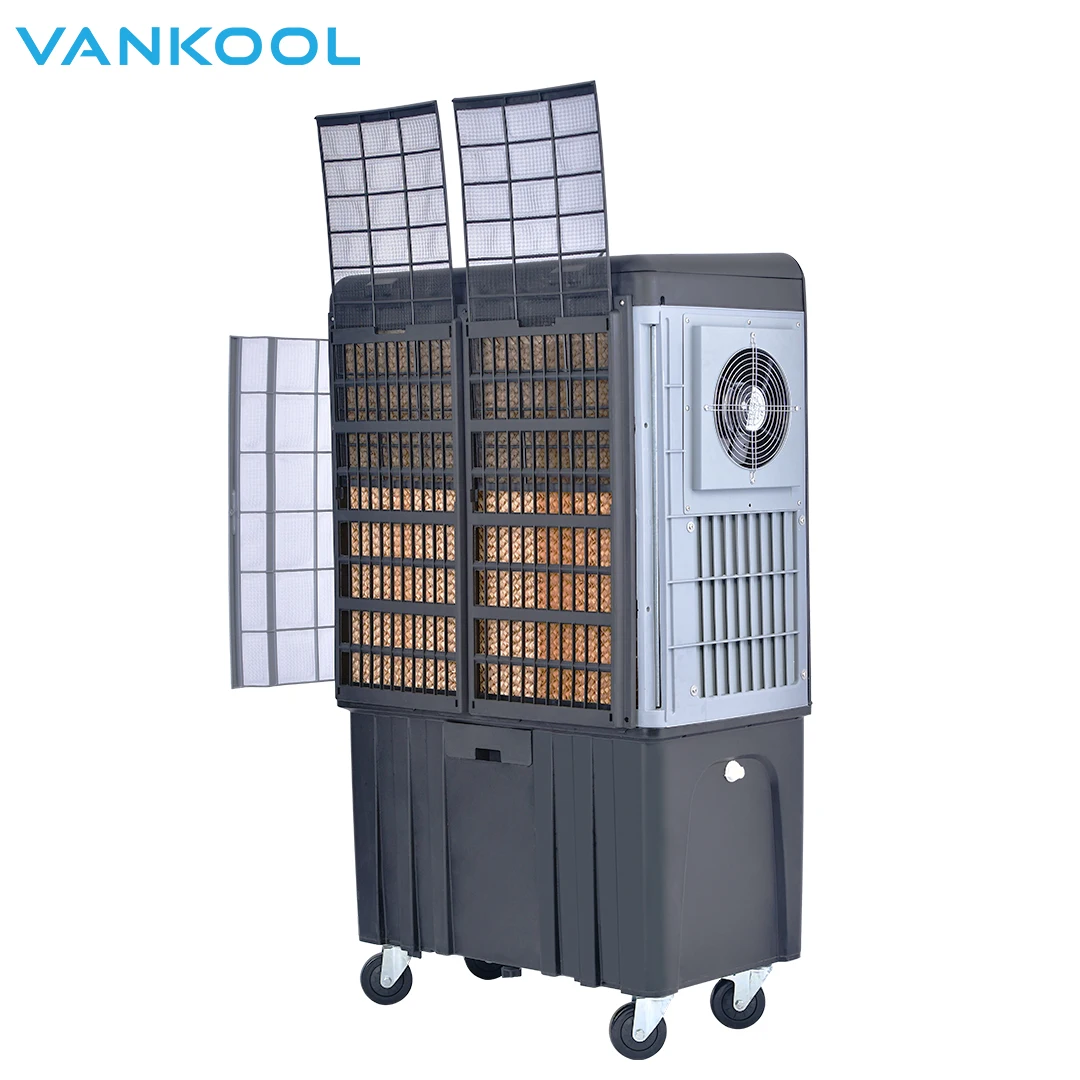 First world patented compressor evaporative water air conditioner air cooler electr air conditioner portable evaporative cooler