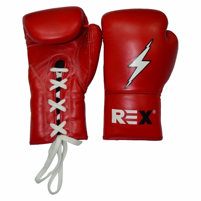 Lace-up gloves with customizable fit Leather Lace up Professional Boxing Training Gloves Gym Fitness Customized Logo MMA Glove