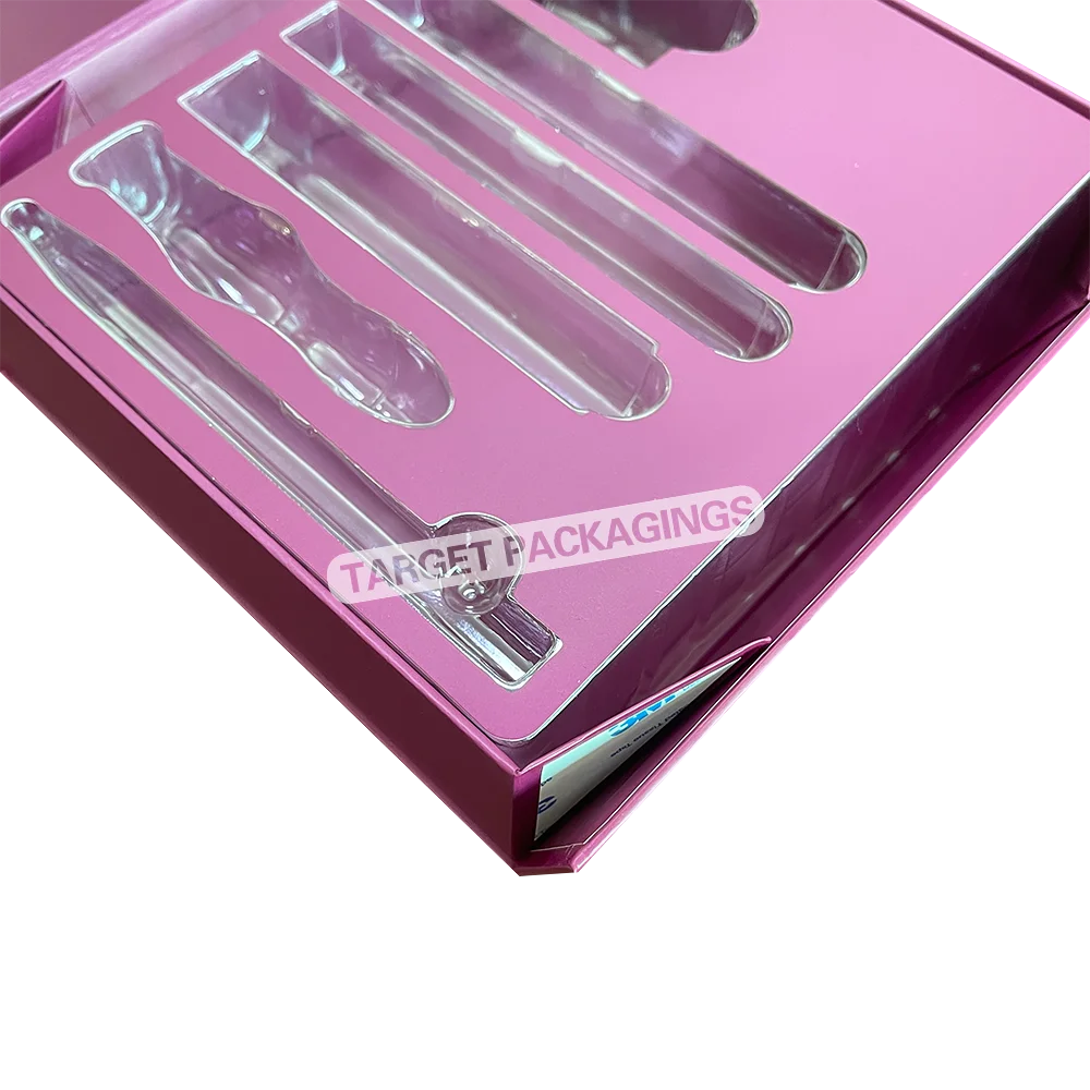 Custom Colorful Foldable Boxes With Magnetic Lid Printed Blister Insert Gift Box Packaging Paper Magnet Closure Cosmetic Box