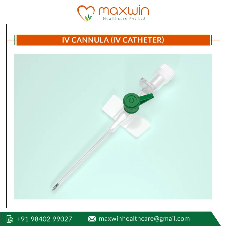 Experts in Manufacturing High Accuracy Infusion Therapy Ultra Sharp Silconised SS Needle Dispoflon IV Cannula (IV Catheter)