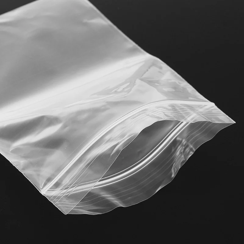 Manufacturer Food Grade LDPE Zipper Bags Resealable Food Packaging Plastic Ziplock Bag Eco Friendly Wholesale